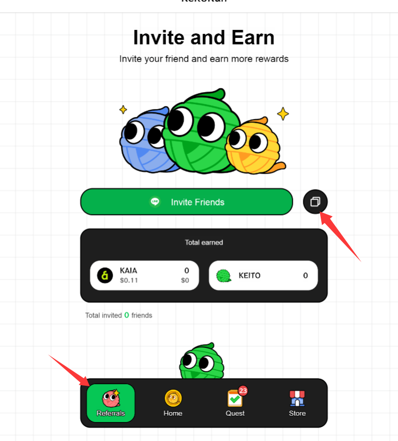 LINE 和 Kaia 生态中的游戏化平台KeitoKun 开启积分活动，未来可兑换 $KEITO 代币空投！