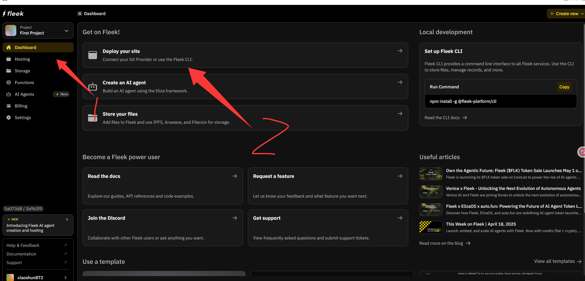 融资2870万美元的开发平台 Fleek 积分计划已上线!