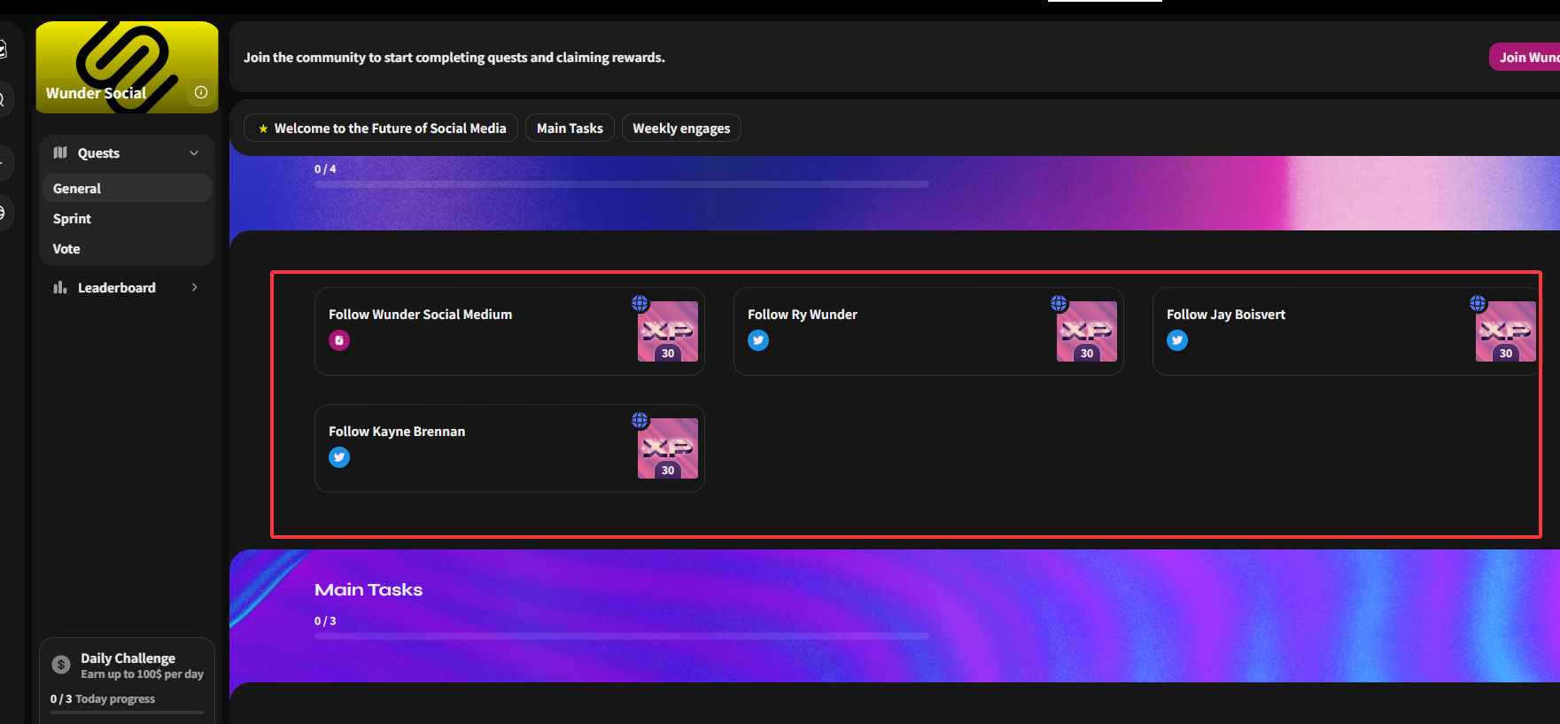 筹集了 5000万美元的Web3 社交媒体平台Wunder Social