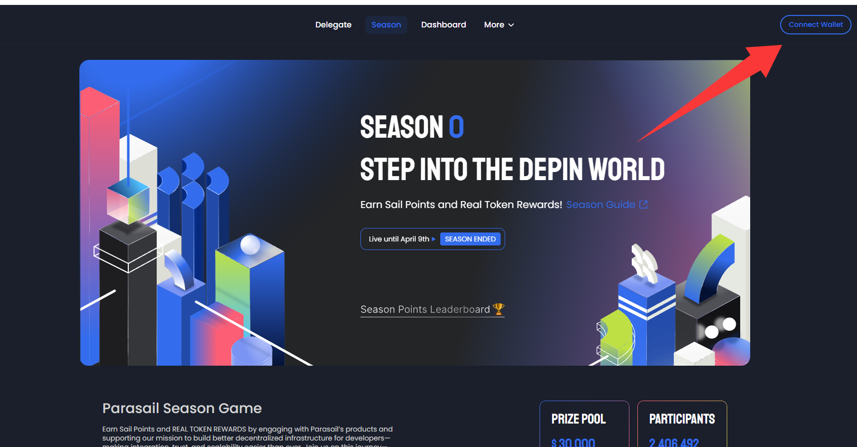 种子轮融资400万美元再质押DePIN项目:Parasail开启网页挖矿