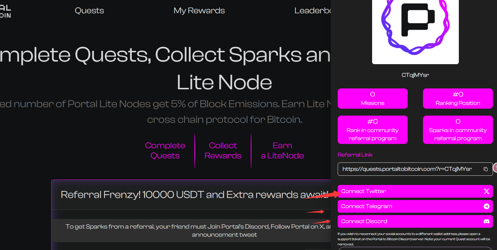 零撸 Portal to Bitcoin 空投实操教程 ｜融资4250万美元的项目｜顶级资本押注＋资深OG团队｜比特币生态Portal to Bitcoin 真正的核心问题解决者